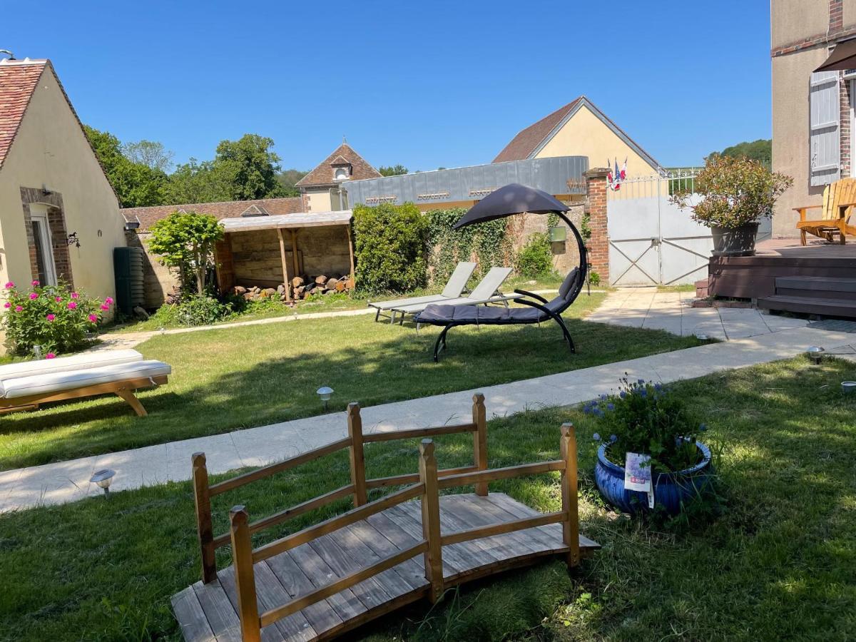 Villa Fontaine Avec Piscine Interieur Chauffee-Maison De Campagne Familiale -Ideal Vacances Ou Sejour Professionnel -3 Chambres-Bureau Separe -Lit Bebe - Parking Facile & Gratuit Bagian luar foto